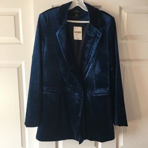 Velvet blazer